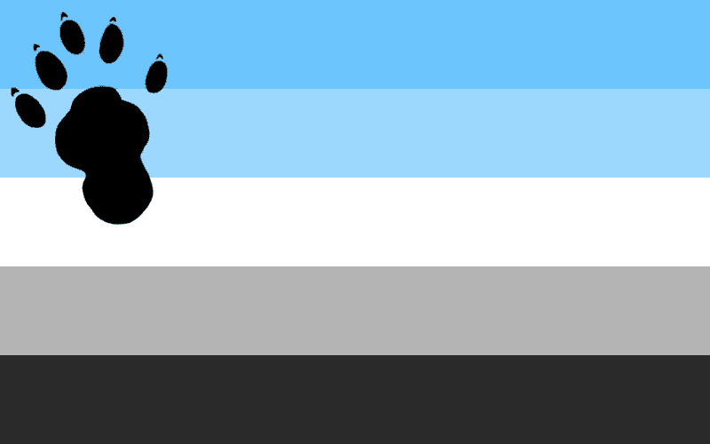 Drapeau Fierté Loutre Gay LGBT