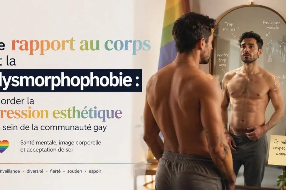Le rapport au corps et la dysmorphophobie : aborder la pression esthétique au sein de la communauté gay