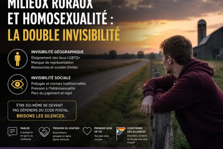 Milieux ruraux et homosexualité : la double invisibilité