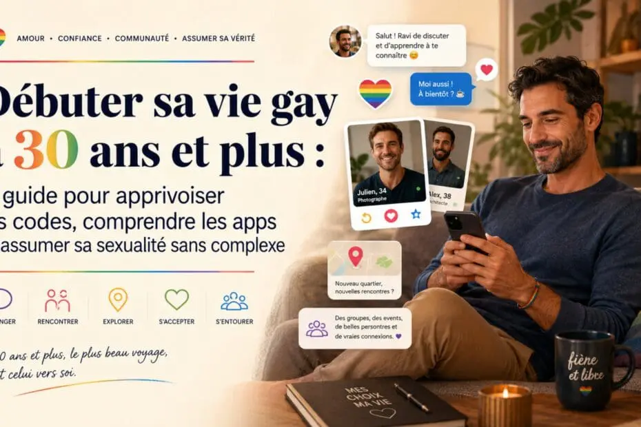 debuter sa vie gay à 30 ans et plus