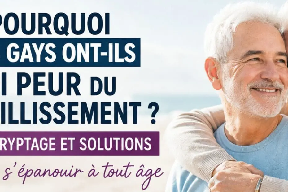 Pourquoi les gays ont-ils si peur du vieillissement ? Décryptage et solutions pour s’épanouir à tout âge