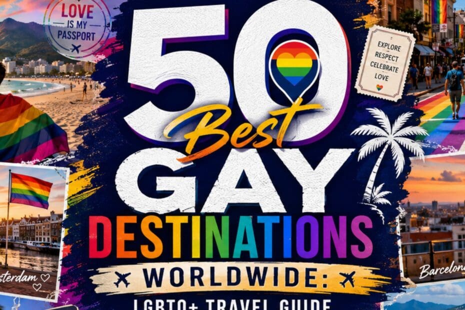 50 Best Gay Destinations Worldwide: LGBTQ+ Travel Guide