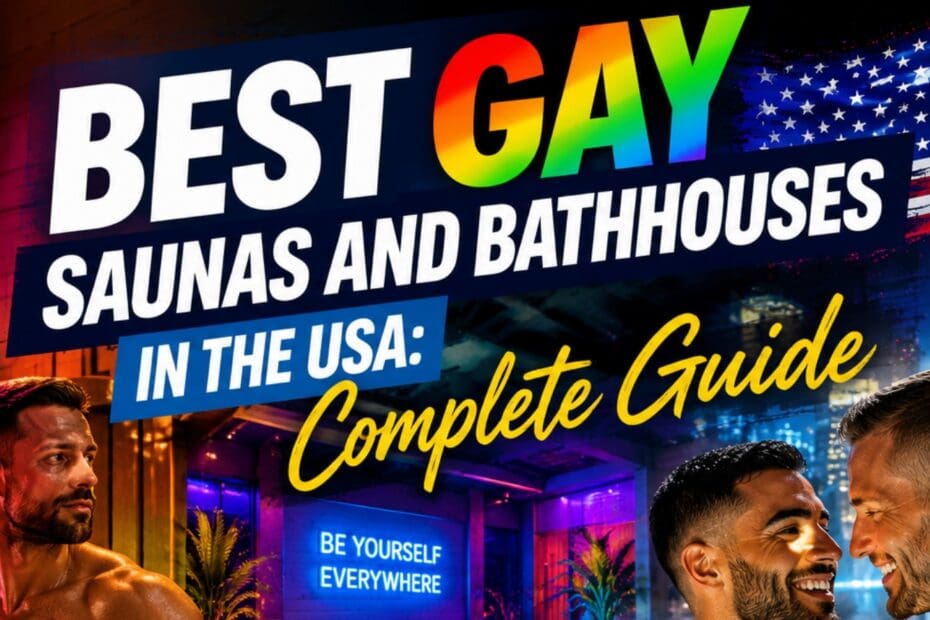 Best Gay Saunas and Bathhouses in the USA: Complete Guide