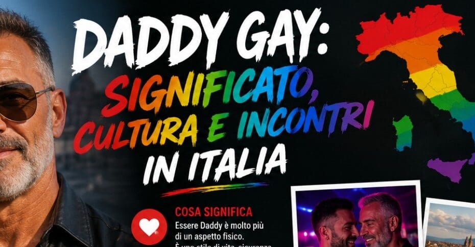 Daddy gay: significato, cultura e incontri in Italia