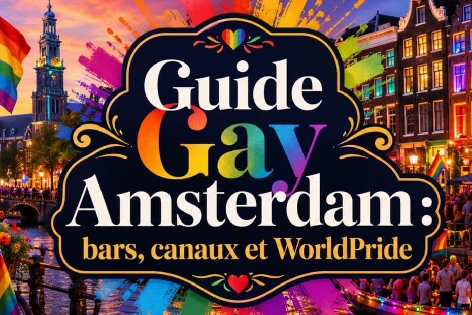 Guide Gay Amsterdam bars, canaux et WorldPride