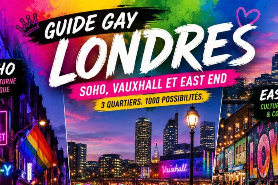 Guide Gay Londres : Soho, Vauxhall et East End