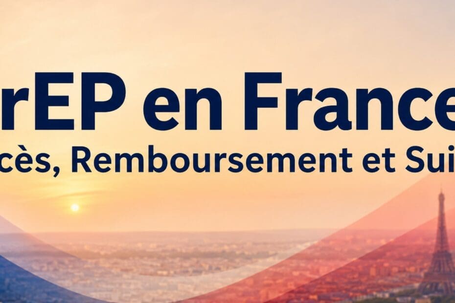 PrEP en France: Accès, Remboursement et Suivi