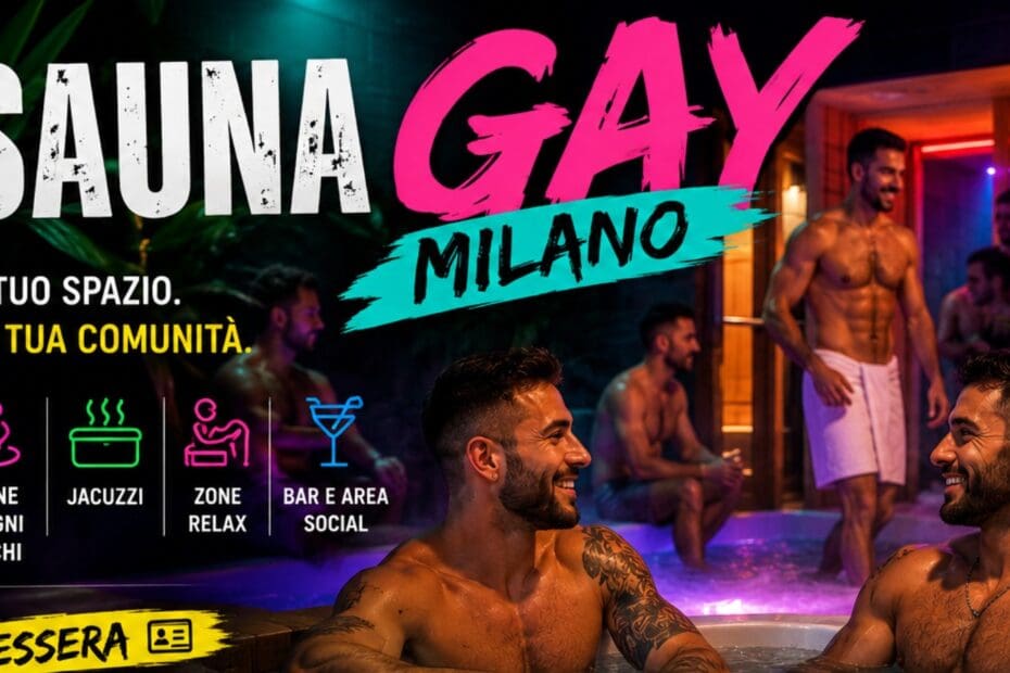 Sauna gay Milano: prezzi, tessera e prima visita