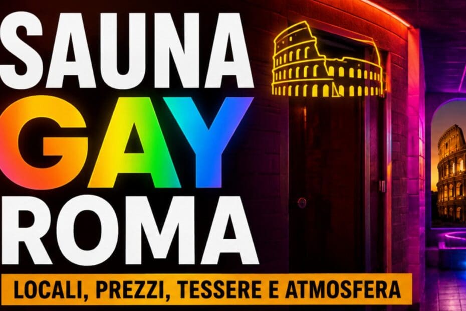 Sauna gay Roma: locali, prezzi, tessere e atmosfera