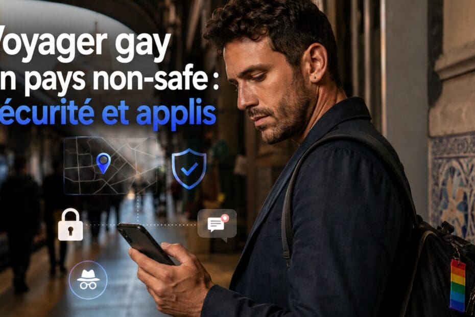Voyager gay en pays non-safe : sécurité et applis
