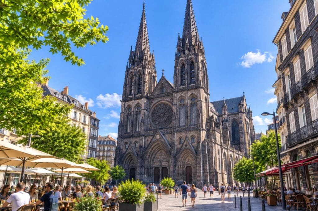 Cathédrale Notre-Dame-de-l’Assomption en pierre de Volvic