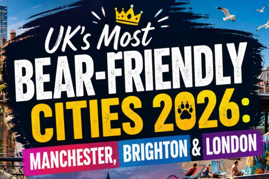 UK’s Most Bear-Friendly Cities 2026: Manchester, Brighton & London